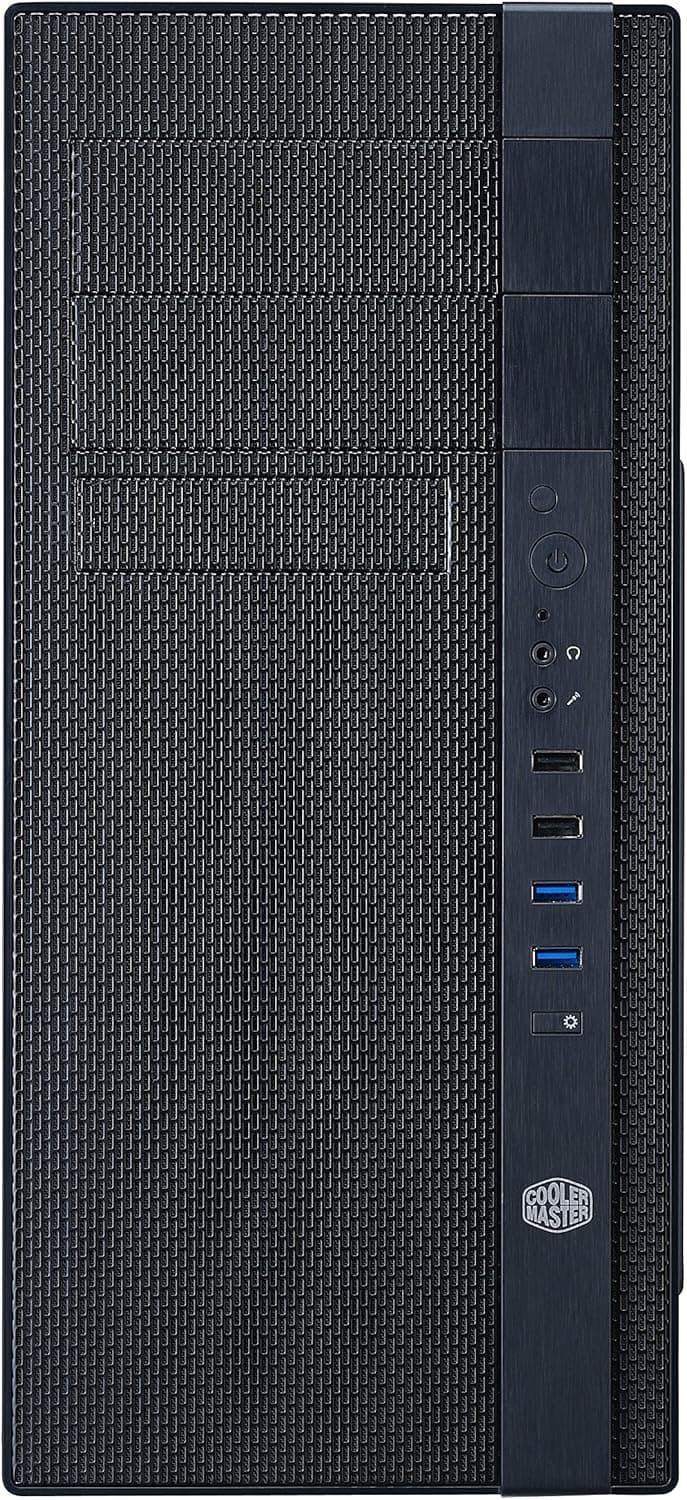 Cooler Master N400 - Mid Tower Computer Case with Fully Meshed Front Panel (NSE-400-KKN2)
