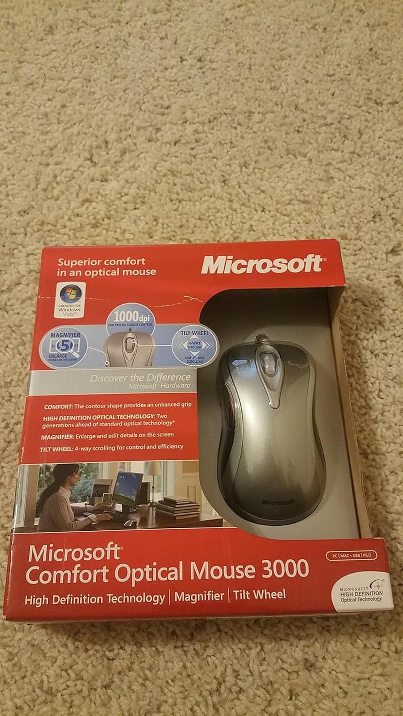 Microsoft Comfort Optical Mouse 3000