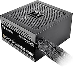 Thermaltake Toughpower GX3 850W 80Plus Gold SLI/Crossfire Ready ATX 3.0 Power Supply; PCIe5 12VHPWR Connector Included; 5 Year Warranty; PS-TPD-0850NNFAGU-3