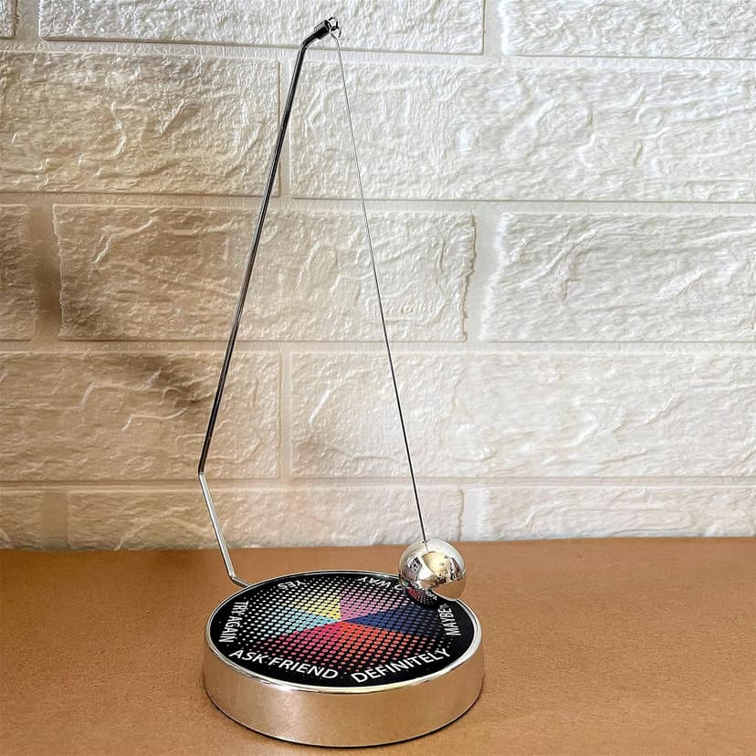 Magnetic Decision Maker Swing Pendulum Office Desk Decoration Toy,Novelty Gadget Gift