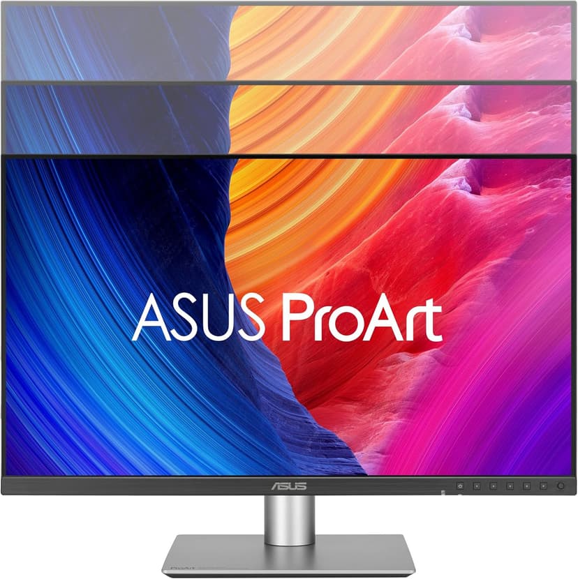 ASUS ProArt Display 27” 5K HDR Professional Monitor (PA27JCV) - 5K (5120 x 2880), IPS, 99% DCI-P3, 100% sRGB, ΔE < 2, USB-C PD 96W, Calman Verified, Color Accurate, Auto KVM, LuxPixel, 3 yr Warranty