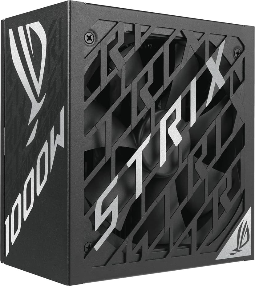 ASUS ROG Strix 1000W Platinum (Fully Modular Power Supply, 80 Plus Platinum Certified, ATX 3.1, Cybenetics Lambda A+, GaN MOSFET, GPU-First Intelligent Voltage Stabilizer, 10-Year Warranty)