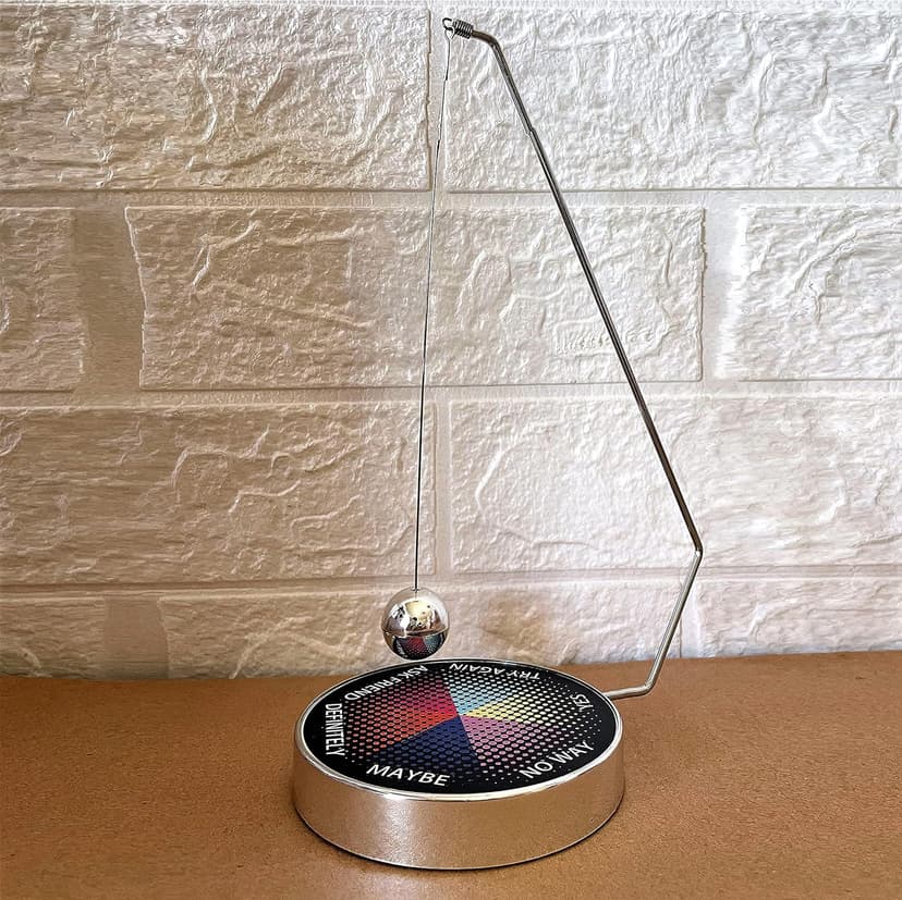 Magnetic Decision Maker Swing Pendulum Office Desk Decoration Toy,Novelty Gadget Gift