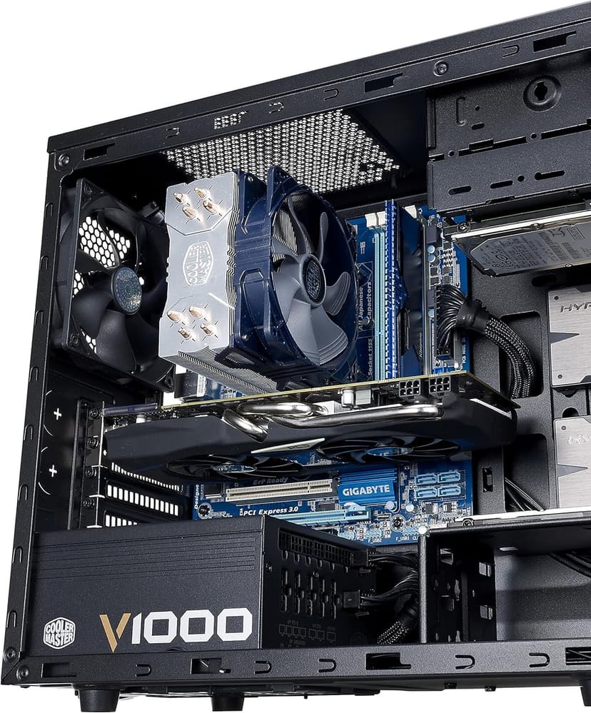Cooler Master N200 - Mini Tower Computer Case with Fully Meshed Front Panel and mATX/Mini-ITX Support
